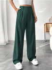 Wide Leg Pleated Pants  Style Ratio