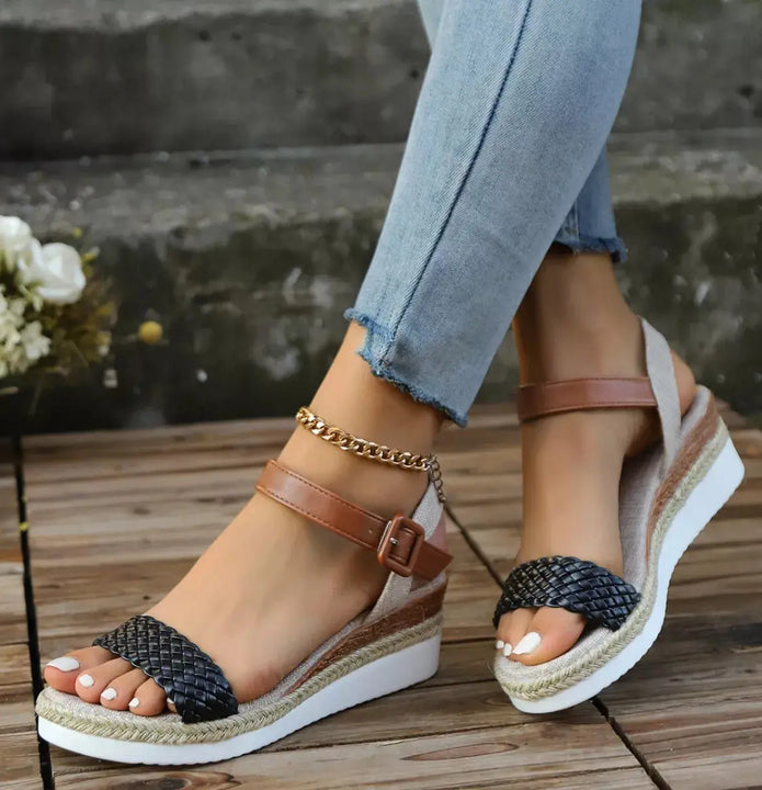 Open Toe Platform Sandals  Style Ratio