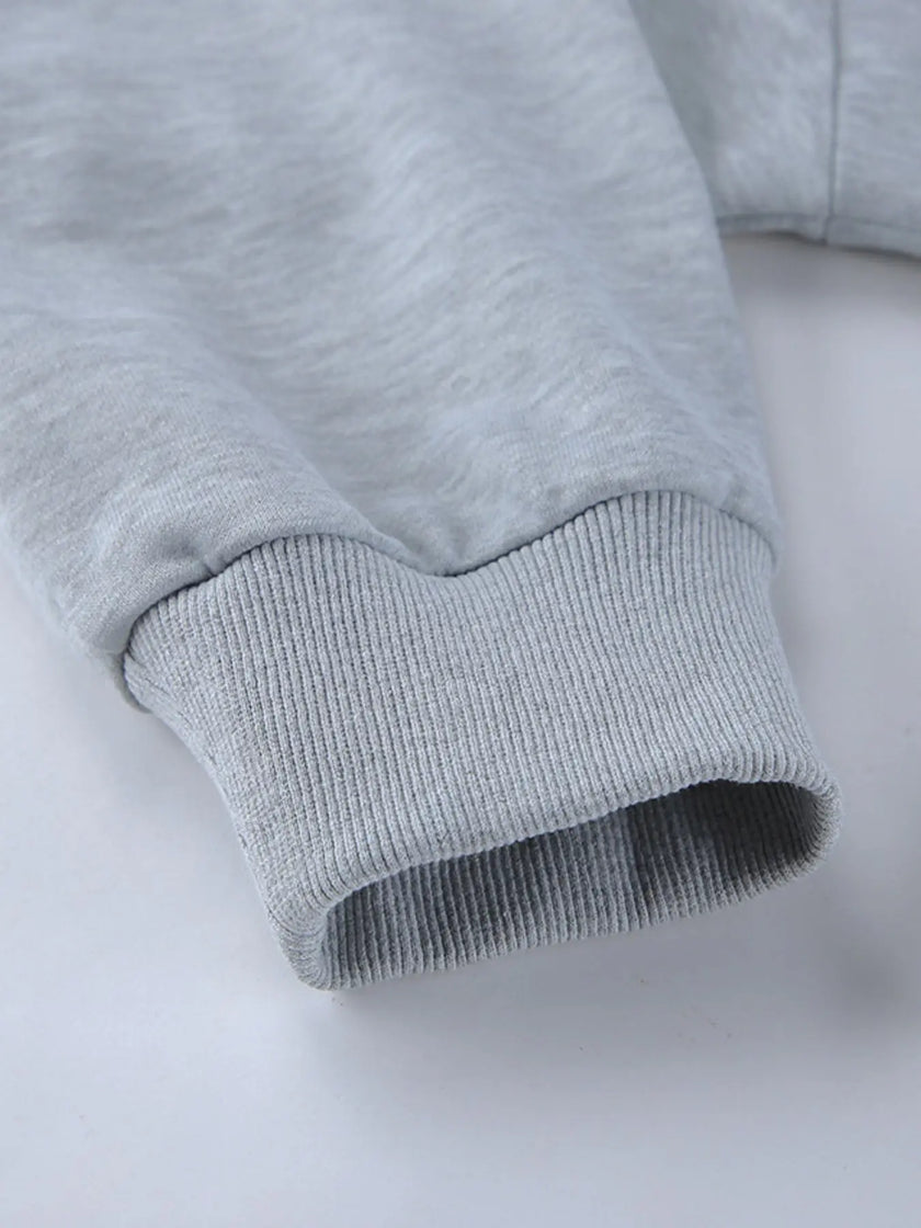 Zip Up Hoodie & Wide Leg Pants Loungewear  Style Ratio