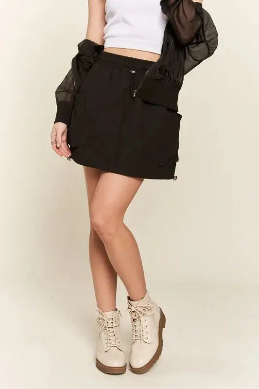 ADORA Drawstring Skort with Pockets  Style Ratio