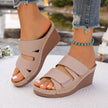 Open Toe Wedge Sandals  Style Ratio