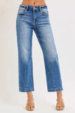RISEN High Rise Crop Boyfriend Tapered Jeans  Style Ratio