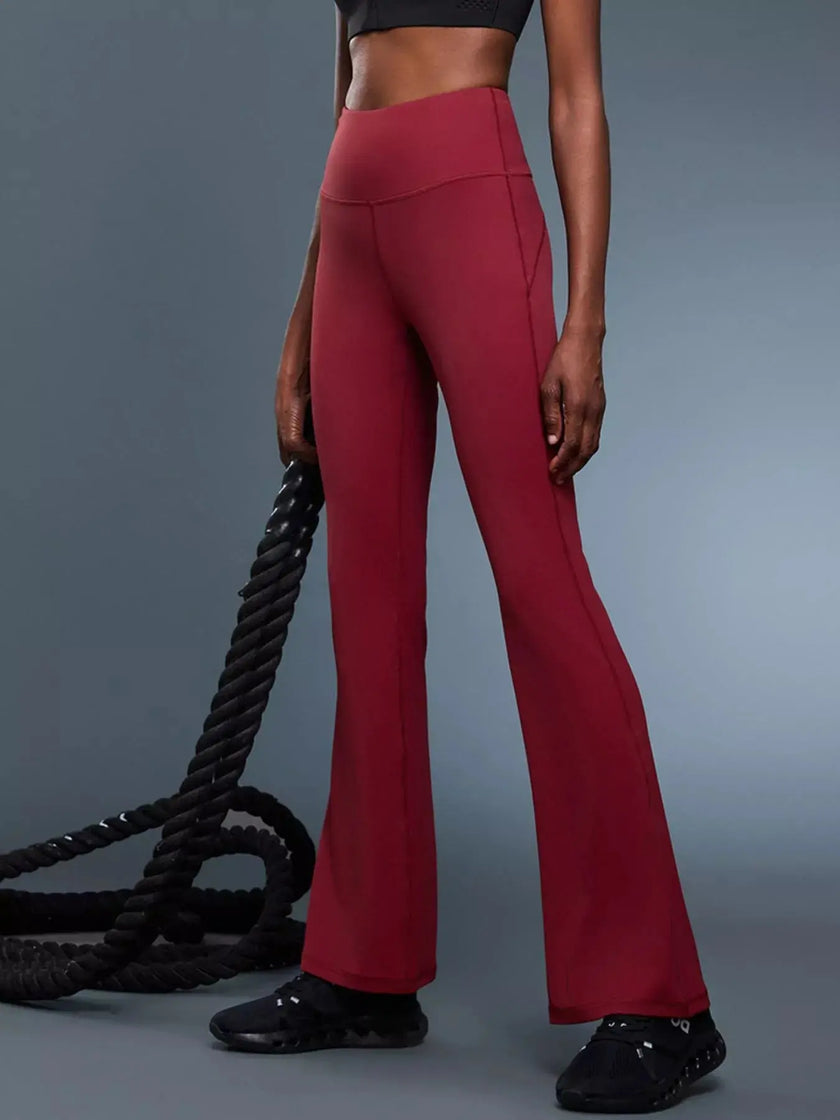 High-Waisted Flare Active Pants  Style Ratio