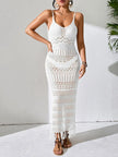 Openwork Scoop Neck Cover-Up  Style Ratio