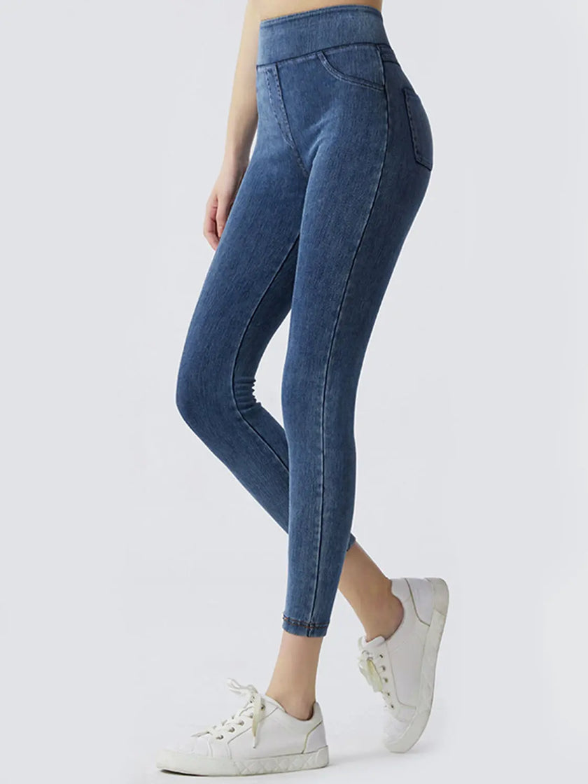 Wide Waistband Sports Leggings  Style Ratio