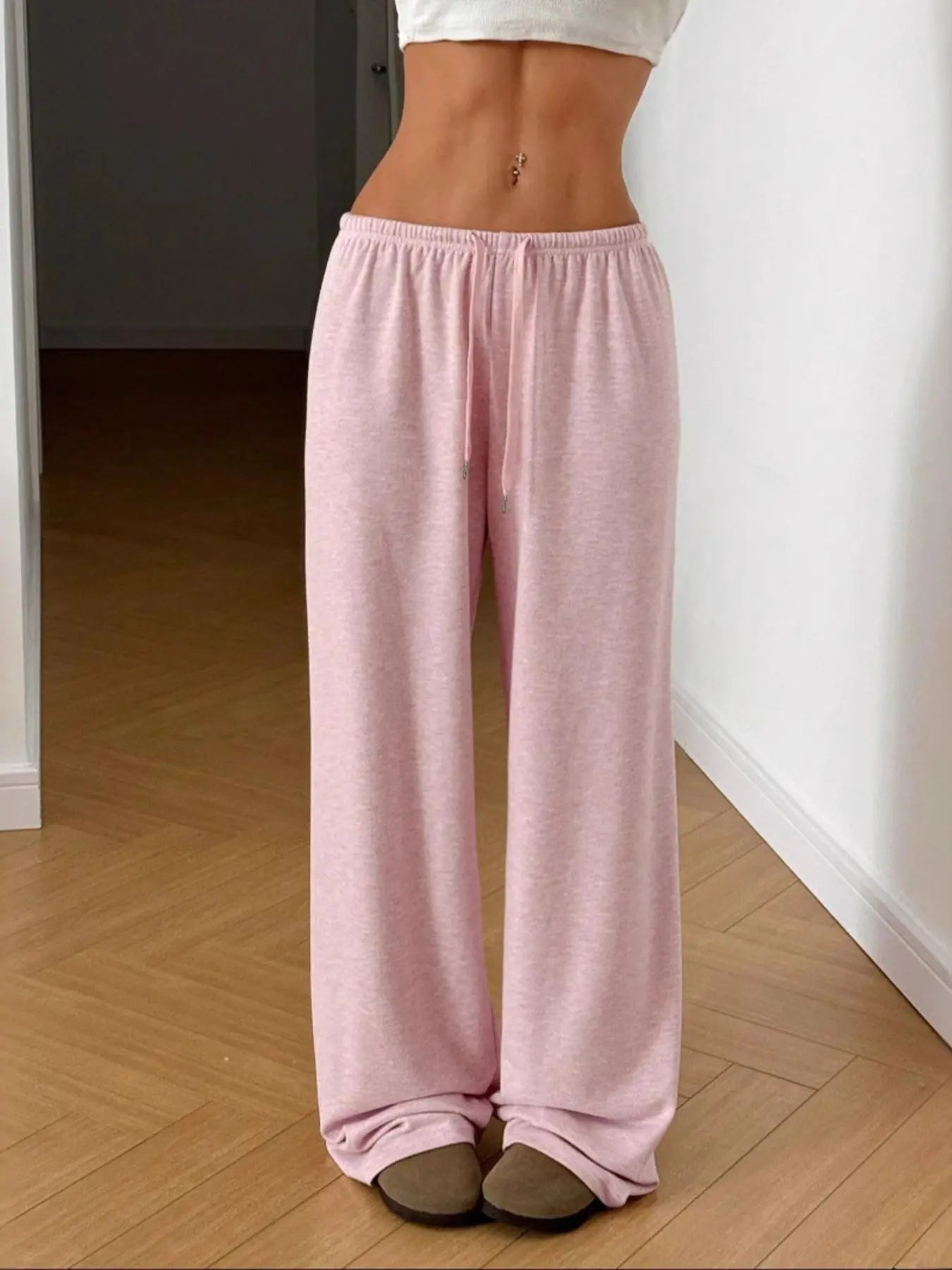 Relaxed Fit Drawstring Pants  Style Ratio
