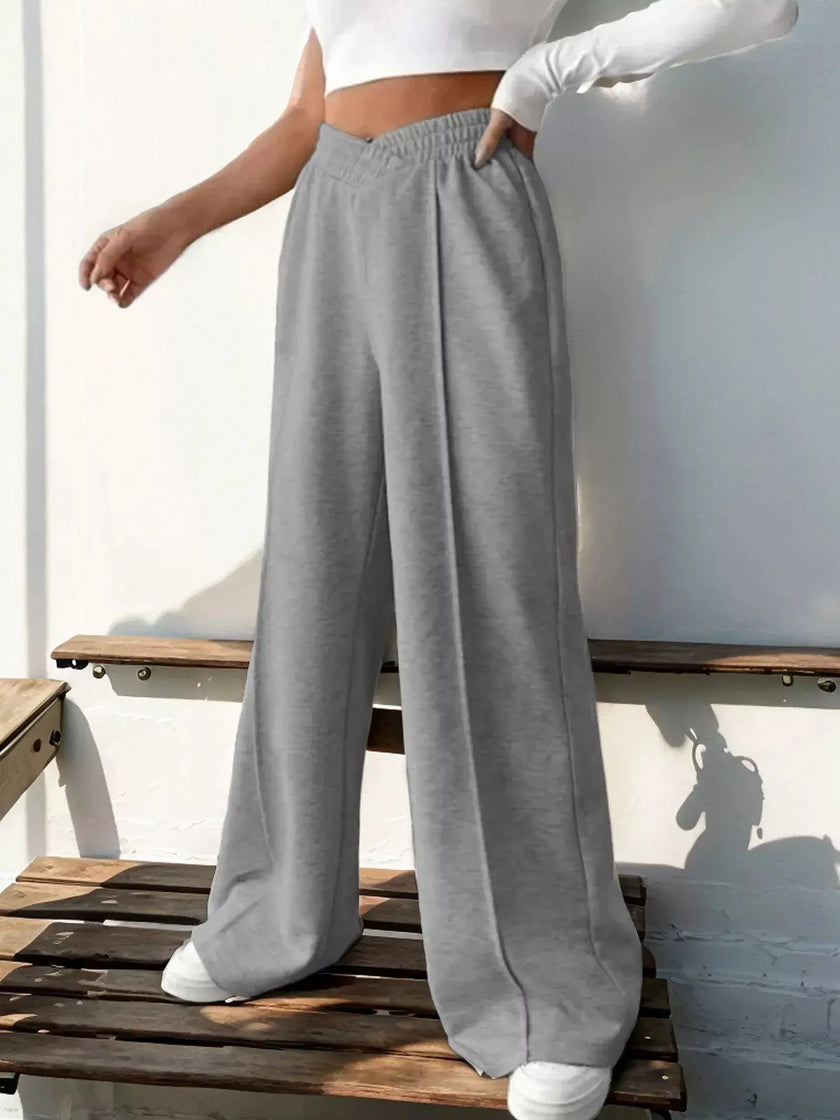 Wide Leg High Waist Pants  Style Ratio