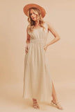 Aemi + Co Side Slit Round Neck Sleeveless Tank Dress  Style Ratio