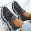 Round Toe Mesh Slip-Ons  Style Ratio
