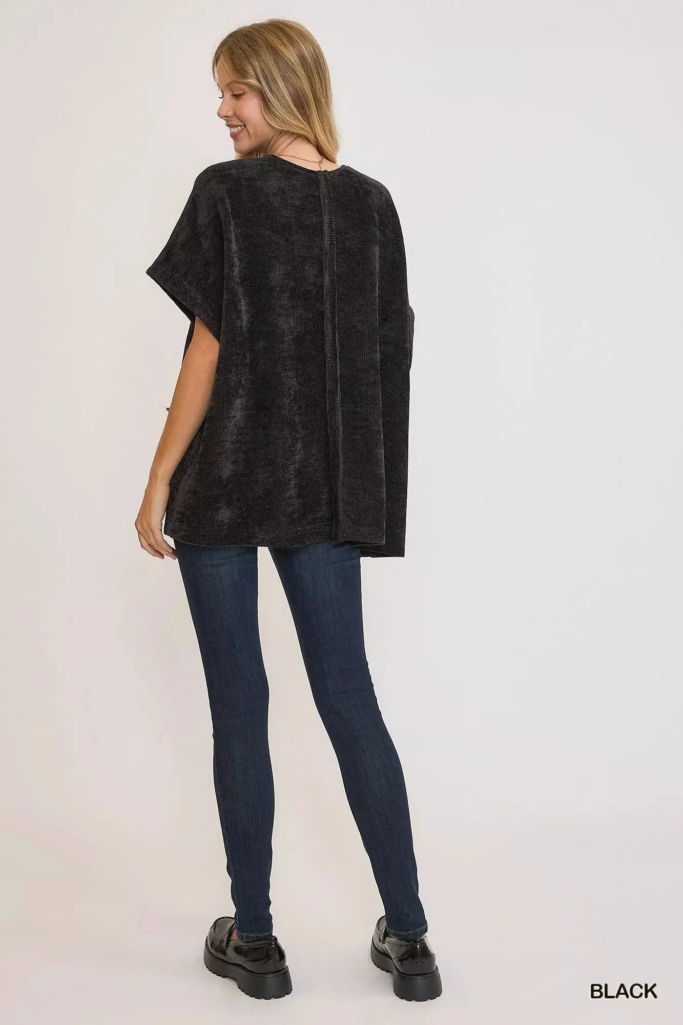 Umgee Open Front Knit Cardigan with Front Pockets  Style Ratio