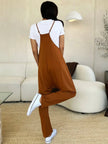 Double Take Full Size Sleeveless V-Neck Pocketed Jumpsuit  Style Ratio