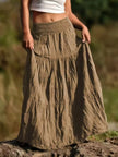 Tiered Maxi Skirt  Style Ratio