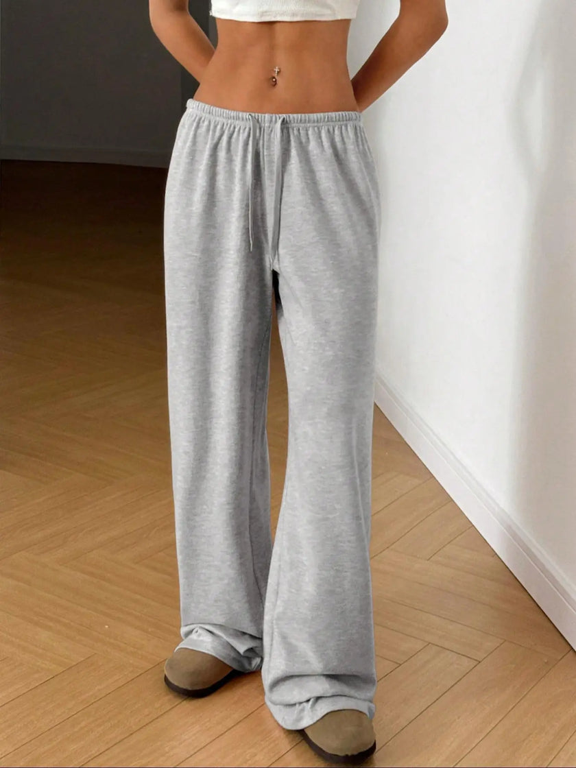 Relaxed Fit Drawstring Pants  Style Ratio
