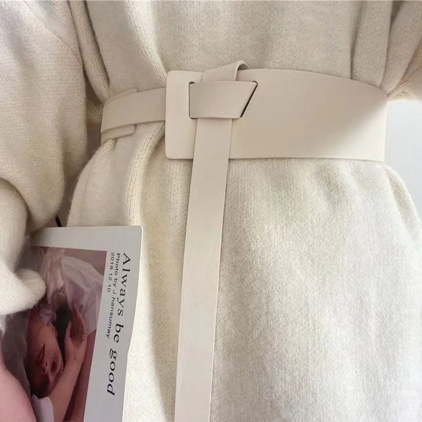 Knot Detail PU Belt  Style Ratio
