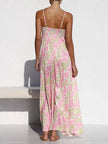 Printed Spaghetti Strap Maxi Dress  Style Ratio