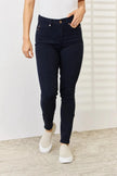 Judy Blue Garment Dyed Tummy Control Skinny Jeans  Style Ratio