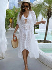 Swiss Dot Sheer Beach Cover Up  Style Ratio