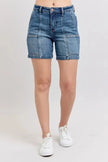 Judy Blue Full Size High Rise Denim Shorts  Style Ratio