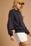 Umgee Zip-Up Fleece Hooded Jacket  Style Ratio