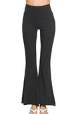 Zenana Raw Edge Hem Flare Yoga Pants  Style Ratio