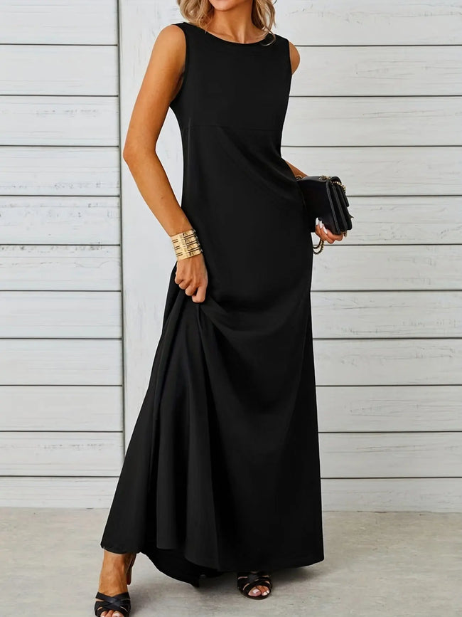 Sleeveless Flowy Maxi Dress  Style Ratio