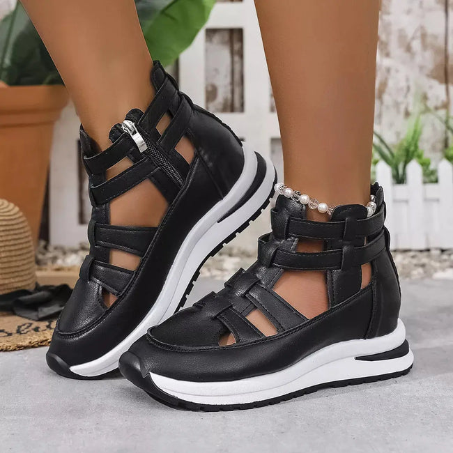 Cutout Platform Sneakers  Style Ratio