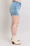 Judy Blue High Waist Western Embroidery Detail Cut Off Denim Shorts  Style Ratio