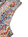 Paisley Print Tie Neck Sleeveless Midi Dress  Style Ratio