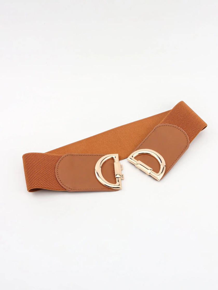 D Buckle Elastic Belt  Style Ratio