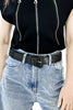 Glitter PU Leather Belt  Style Ratio