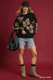 Umgee Floral Long Sleeve Sweater  Style Ratio