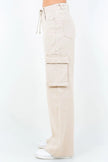 American Bazi Full Size Drawstring Cargo Pants  Style Ratio