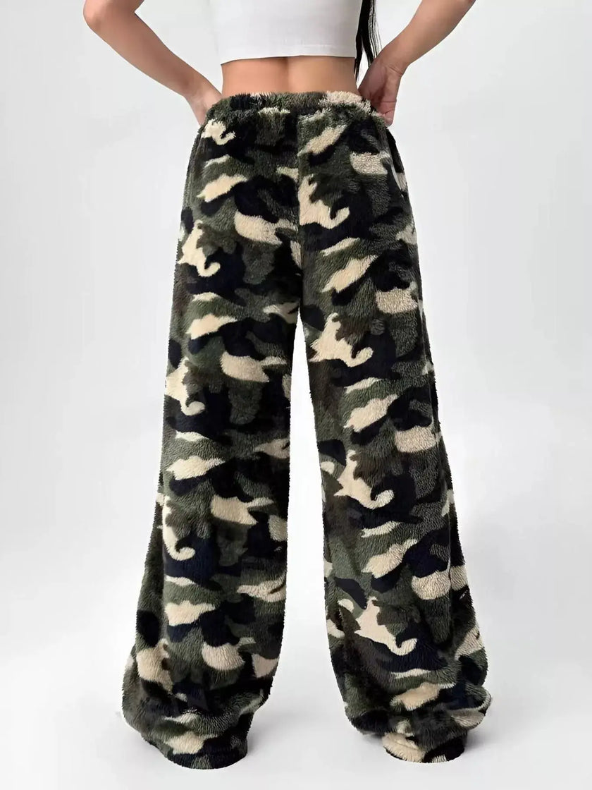 Drawstring Wide Leg Pants  Style Ratio