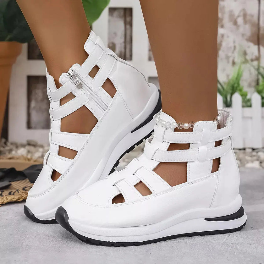 Cutout Platform Sneakers  Style Ratio