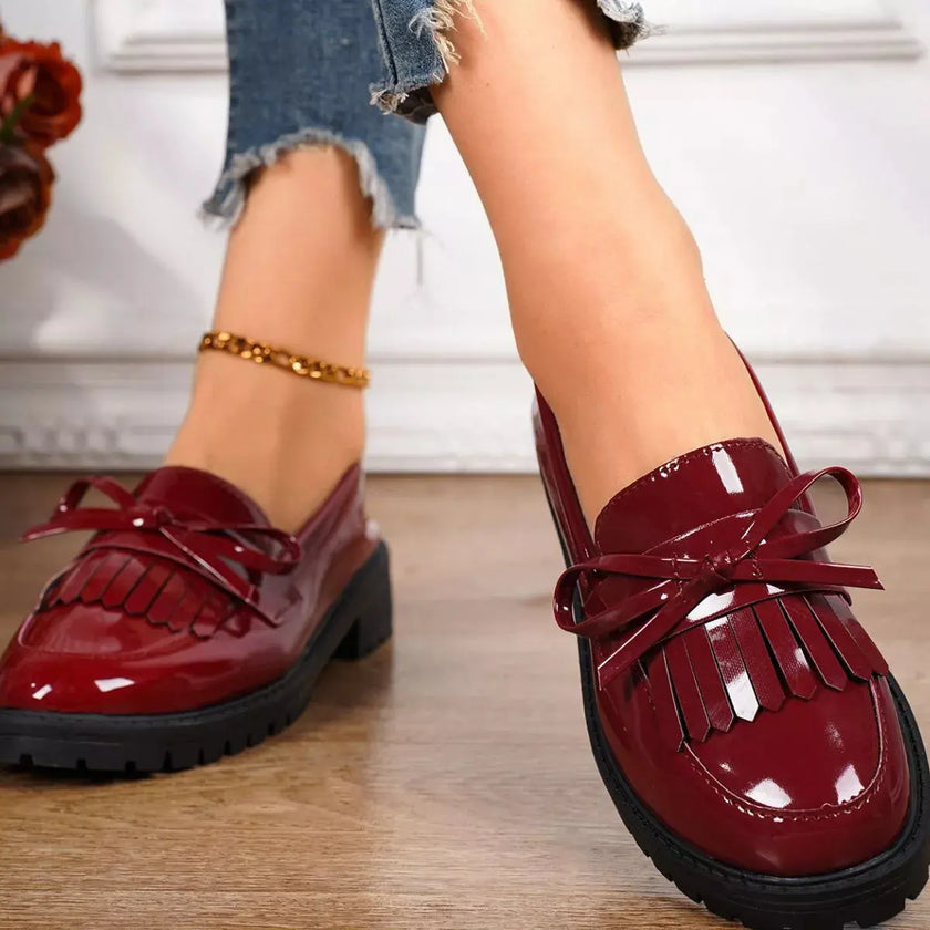 Round Toe Slip-Ons  Style Ratio