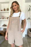 Double Take Full Size Texture Sleeveless Romper  Style Ratio