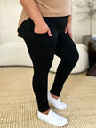 Wide Waistband Sports Leggings  Style Ratio