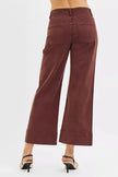RISEN Tummy Control High Rise Crop Wide No Waist Band Pants  Style Ratio
