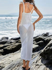 Sleeveless Knit Cover-Up Dress with Side Cutouts  Style Ratio
