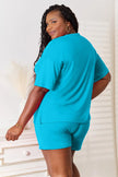 Basic Bae Full Size Soft Half Sleeve Top and Shorts Loungewear  Style Ratio