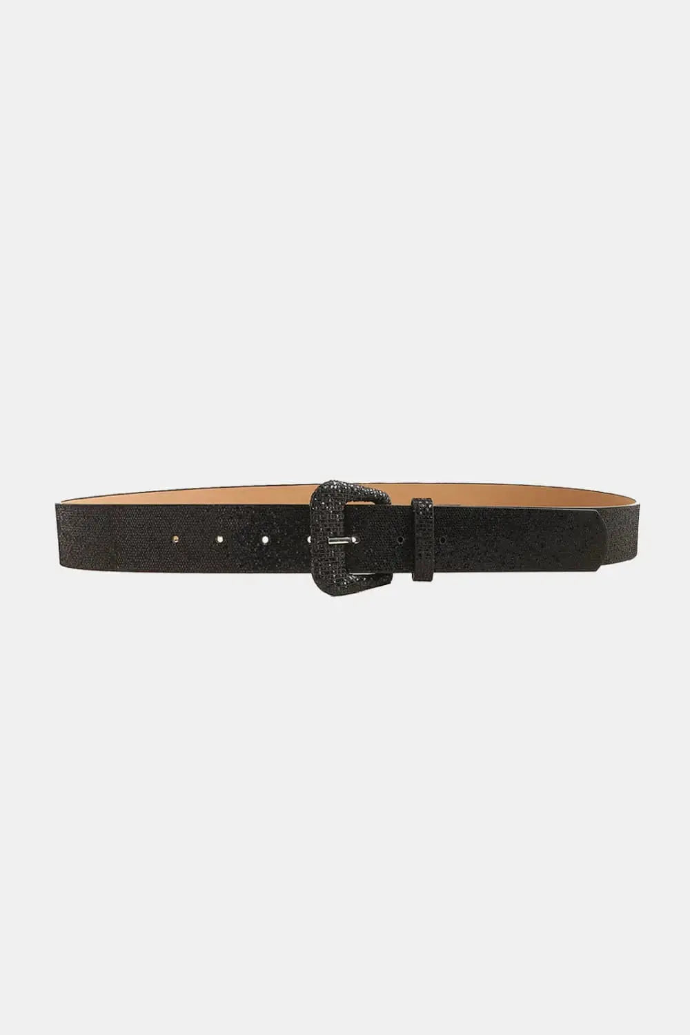 Glitter PU Leather Belt  Style Ratio