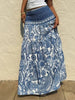 Paisley Print Maxi Skirt  Style Ratio