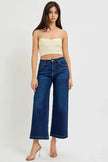 RISEN High Rise Crop Wide Jeans  Style Ratio