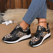 Leopard Lace Up Sneakers  Style Ratio