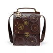 Steampunk Gear Decorated Crossbody Bag  Style Ratio