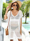 Crochet Knit Beach Cover Up  Style Ratio