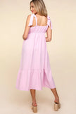 Haptics V-Neck Sleeveless Lace Ruffle Hem Cami Dress  Style Ratio