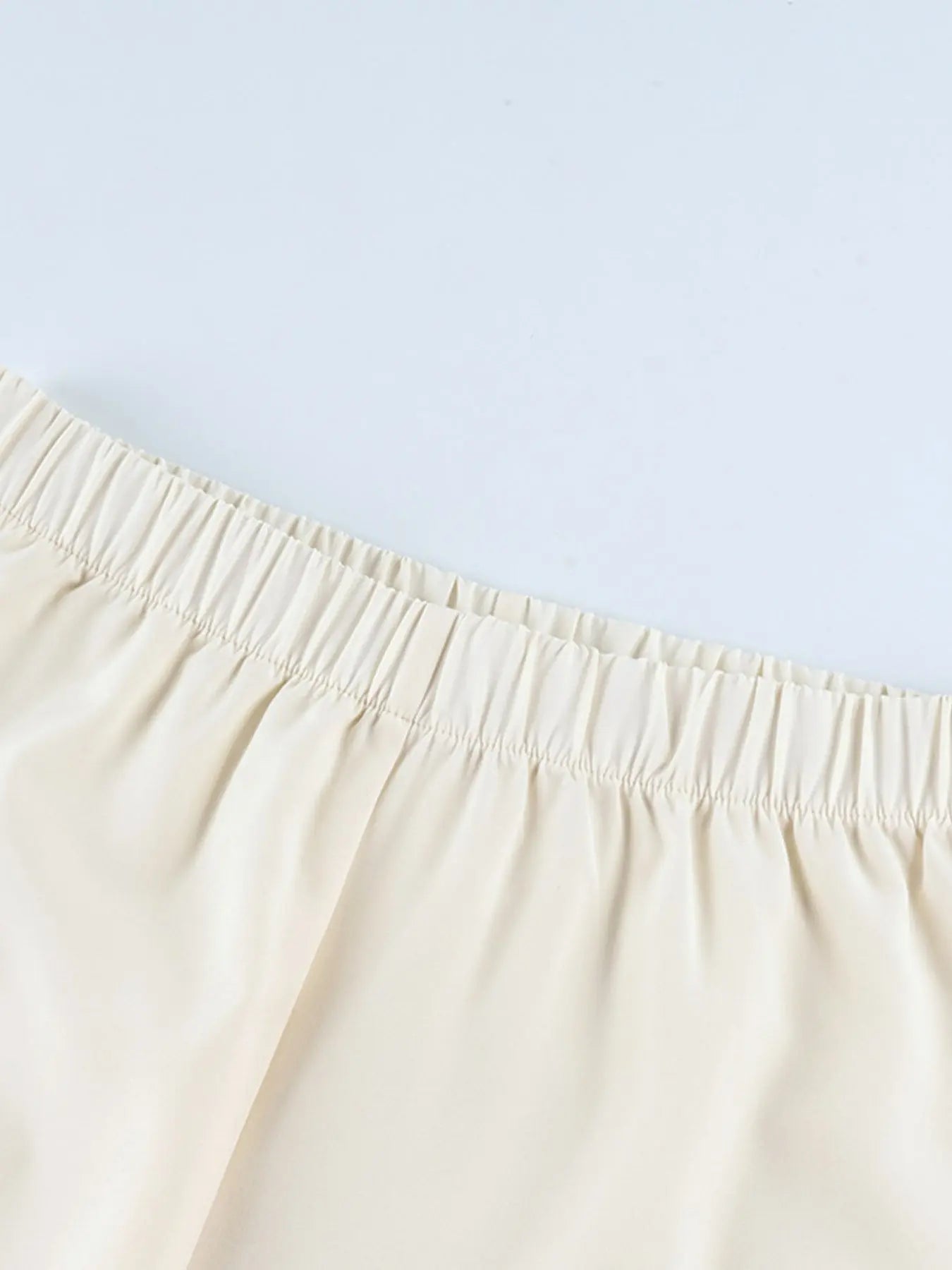 Contrast Trim Button Up Top and Pants Lounge Set  Style Ratio