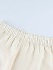 Contrast Trim Button Up Top and Pants Lounge Set  Style Ratio
