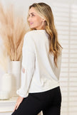 Double Take V-Neck Dropped Shoulder Blouse  Style Ratio